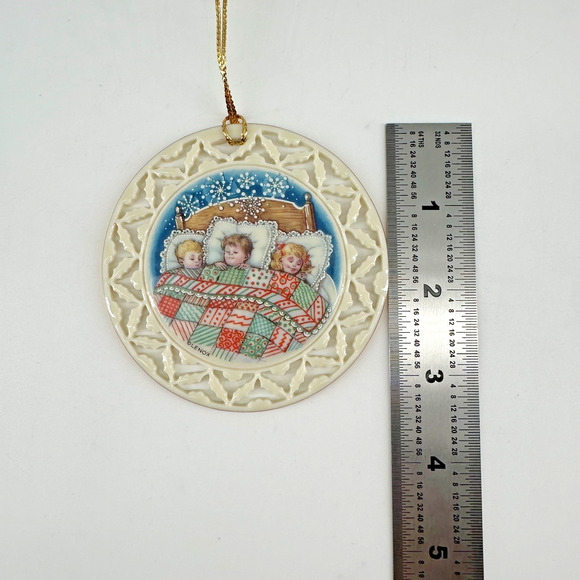 LENOX ORNAMENT TWAS THE NIGHT BEFORE CHRISTMAS--2ND IN SERIES-NO BOX - Picture 3 of 9